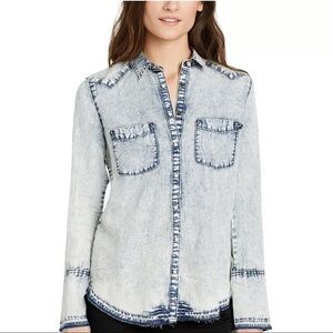 William Rast Mercer Denim Button Up Shirt NWT